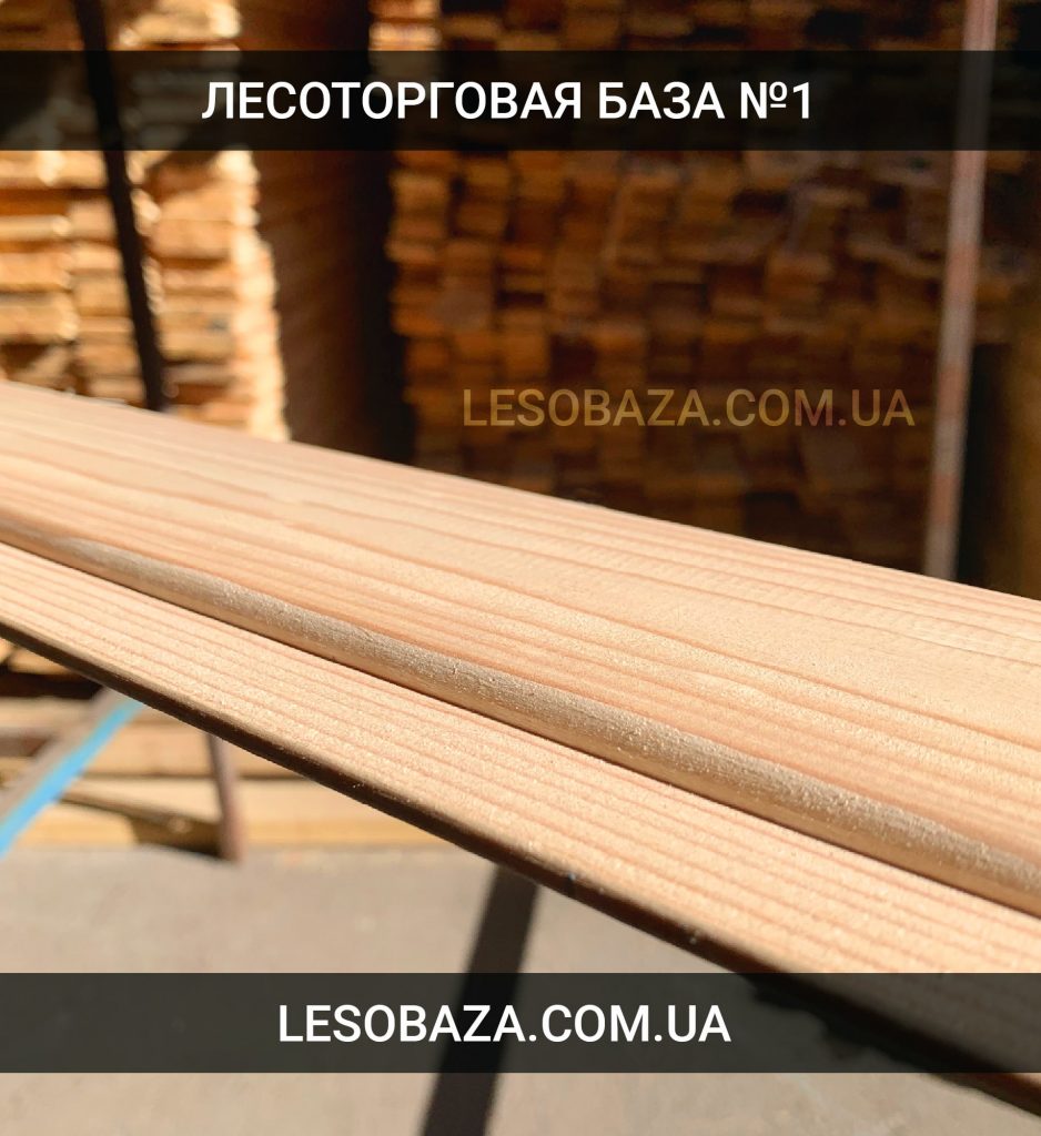 Вагонка з деревини в Києві від виробника WOODMAX