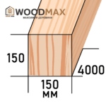 Обрізна дошка 150х150 (150*150)